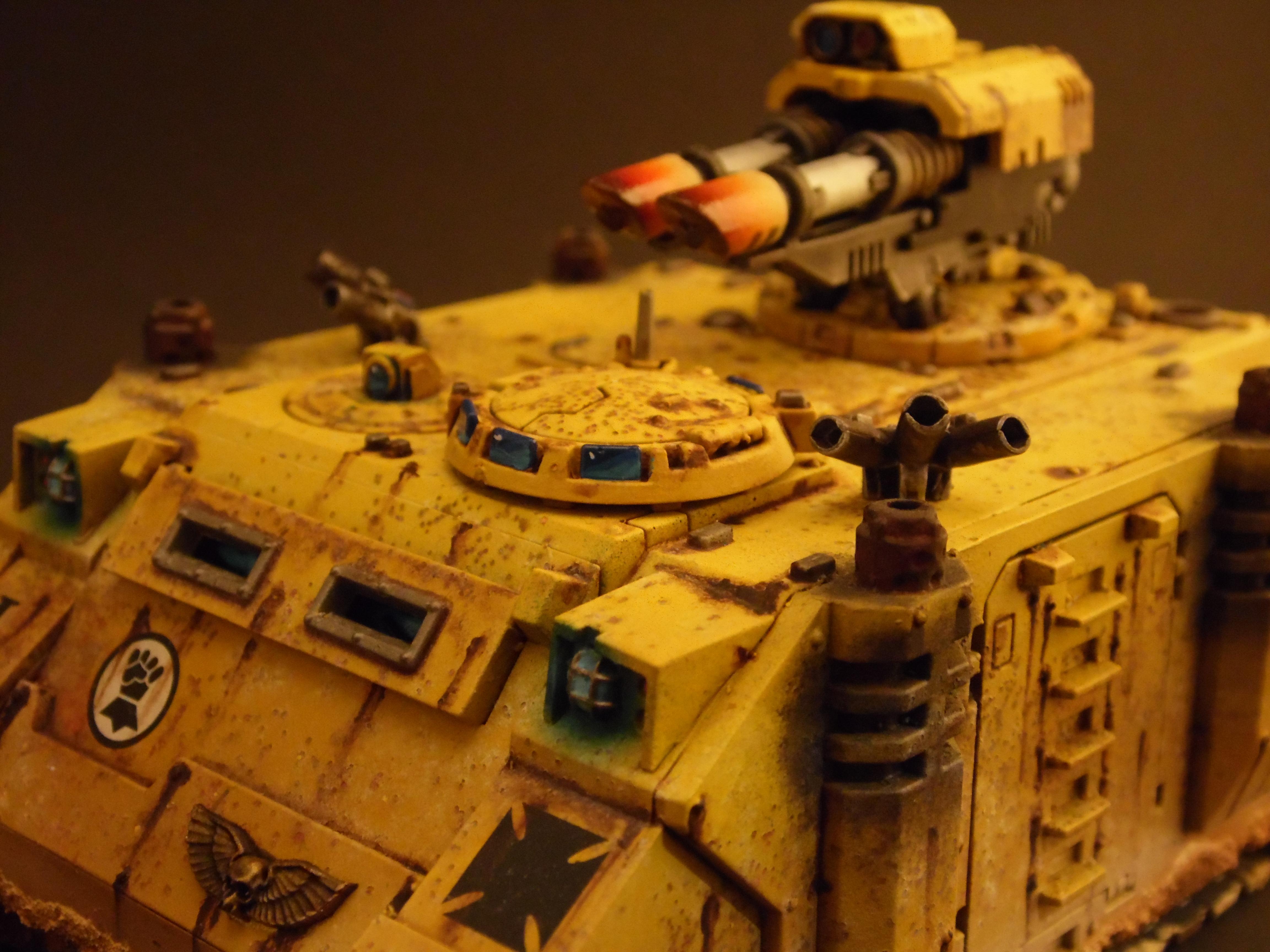 Fist, Fist Razorback, Imperial, Painting, Rusty, Rustytankpainting